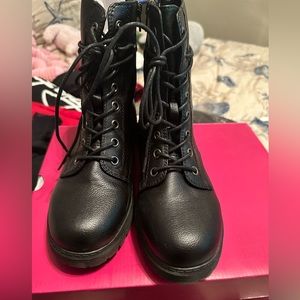 Black Combat Boots
